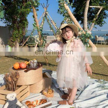 C1080 Own Designer Team and Factory Spring Children Girls' Party Wear Dress photo-3