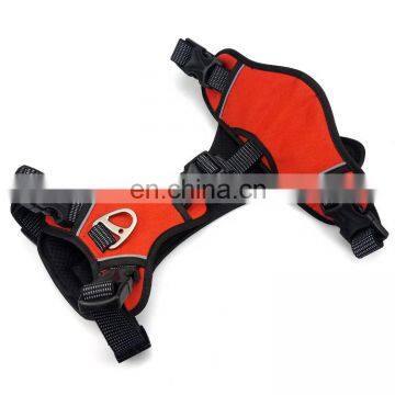 Reflective  adjustable with safety buckle outdoor harness  anti pull dog harness