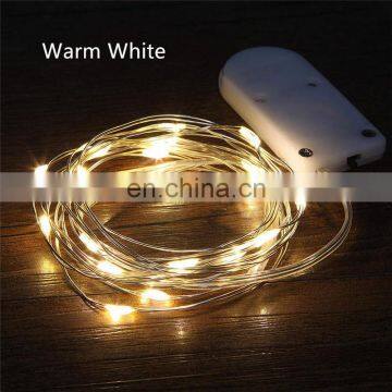 1M 2M 3M Garland Decorative Light Copper Wire CR2032 Battery Operated Christmas Wedding Party Decoration LED String Fairy Lights photo-4