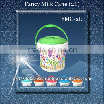 FMC-2L printed square high quality plastic bucket
