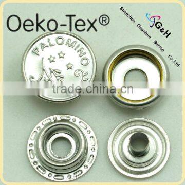 Oeko-Tex pass snap button