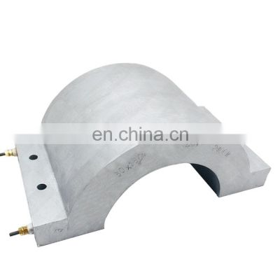 Die cast aluminum screw barrel heater for plastic extruder