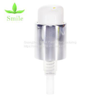 Guangzhou Factory High Grade Left and Right Lock 24mm Aluminum Moisturizing Lotion Pump photo-3