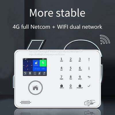 Factory Hot Sale Gsm Wifi Home Security Wireless Fire Burglar  Alarm System for Home 4G