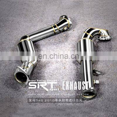 Electric Exhaust Valve for Bmw 7 Series 740 Exhaust System Catback With Quad Double Tip photo-4