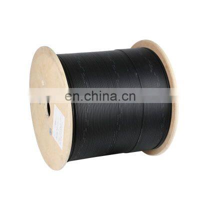 Outdoor Steel Messenger Wire FRP GJYXCH  2 4 1 core fiber optic cable  FTTH Drop Fibra Optica