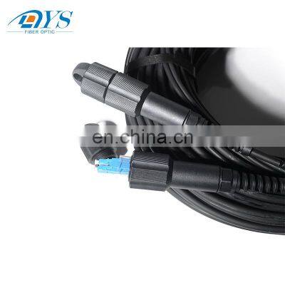 Waterproof IP67 PDLC to LC Outdoor Armored Fiber Optic Patch Cord Cable Jumper For Base Station photo-4