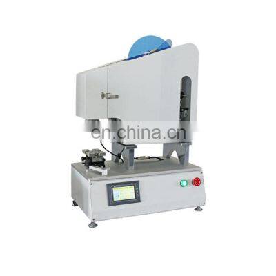 semi manual rectangular flat glass plastic bottle labeling machine