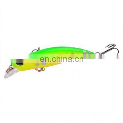 6.8cm 4g 10 Colors 3D Bionic Eyes Saltwater Fish Baits With Treble Hooks Slow Sinking Quivering Minnow Bait Fishing photo-2