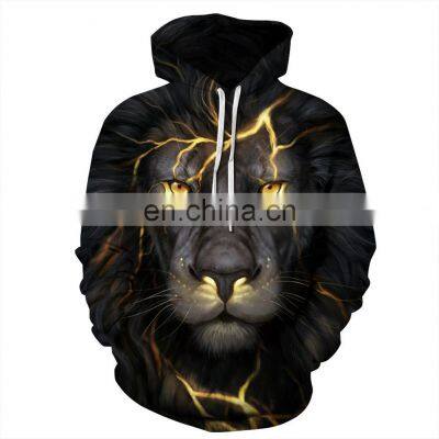 High Quality Christmas Custom, Fleece Full Dye Men Gym Hoodies Wholesale Sweatshirts Sublimation 3D Printed Oversized Hoodie/