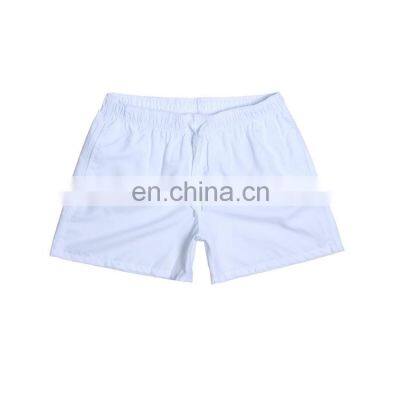 Clothing wholesale custom summer new casual sports shorts solid color cotton beach pants plus size