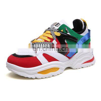 Factory Outlet Christmas Hot Selling Fashion Casual Lightweight Thick Men's Customized Training Running Sneakers