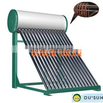 Pre-Heating Copper Coil Solar water heater,sun water heater