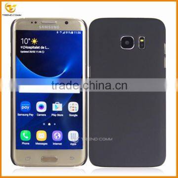 china supplier blank rubber hard cover for samsung galaxy s7 edge