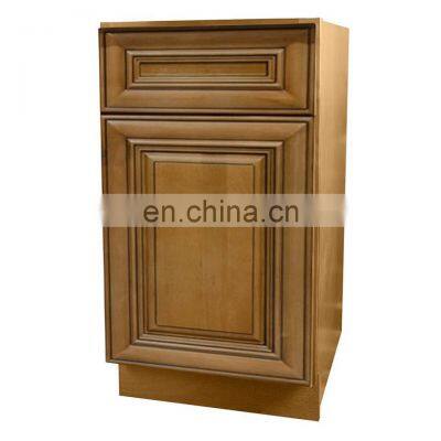 North American Ready To Assembled Kitchen Cabinet Shaker Cherry Wood RTA Kitchen Cabinets