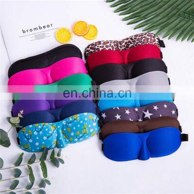 Wholesale Low MOQ Popular Hot 3D Sleep Eye Mask With Custom Logo