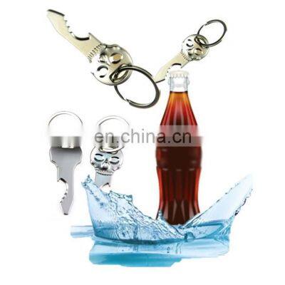 Creative Halloween Skeleton Key Keychain, Custom Metal Keychain Beer Bottle Opener With Logo photo-5