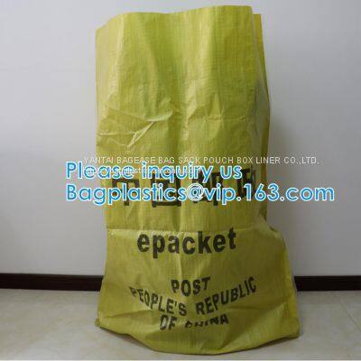 EMS Mailing Bag, Mail Packing Bag, PP Woven Bag/PP Bag 50kg For Rice, Sugar, Corn, Food,Hot Sale pp Woven 50kg Fertilizer Bags for Grain Storage,bagease photo-3