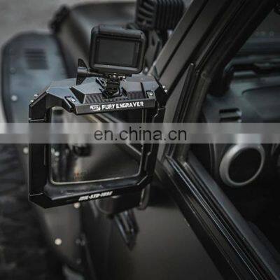 4*4 Rearview Mirror Rain Shield for Jeep Wrangler JK 07+/JL Accessories Car Mirror Cover