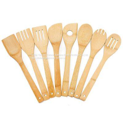 Best Bamboo cooking utensils set wholesale/bamboo wood cooking tools Sale