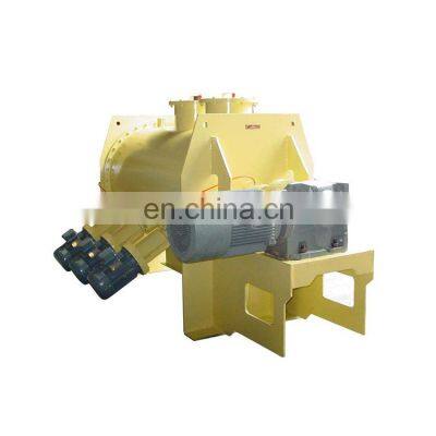 powder batch production horizontal plough blade mixer mixing machine