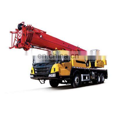 Three-axle five-section boom 30 tons truck crane STC300T5 with max lifting height 51m