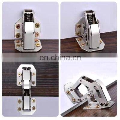 Adjustable Hinge Loose-leaf Wooden Box Counter Household Wardrobe Door Desk Table Bed Sofa Cabinet Hinges photo-2