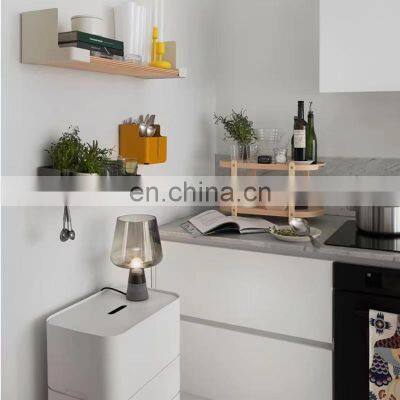 Modern LED Desk Light Mininalist Simple Glass Table Lamp For Living Room Bedroom Decoration Cement Night Lighting photo-3