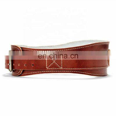 Various design modern logo printed weight lifting leather belt