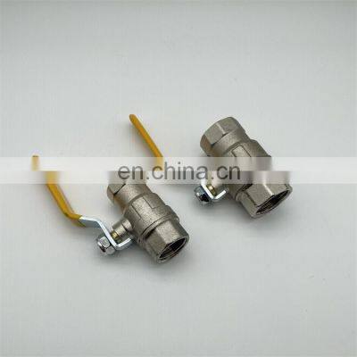 Latest Hot Selling High Quality Custom 1/2 3/4 Zhejiang Zinc Alloy Threaded Long Handle Ball Valve