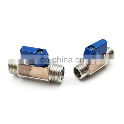 hygienic male Mini Type ball valve