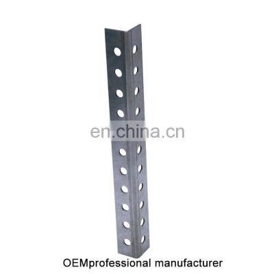 Hot Dipped Galvanized Steel Iron Angle L Profile Perforated Bar Punching Angle Bar photo-5