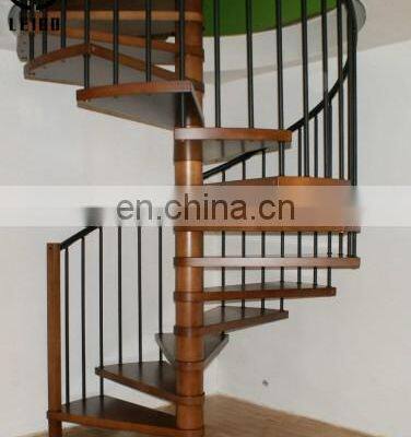Foshan Indoor Art Metal Stairs Stainless Steel Structural Design Spiral Staircases photo-4