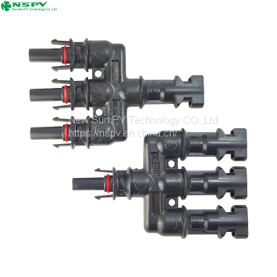 MC 3 Pin Solar Connector T Branch pv Connector DC Connector Ip68 photo-4