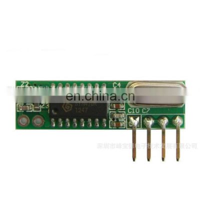 Superheterodyne RF module high frequency super regenerative transceiver module for Arduino anti-theft alarm