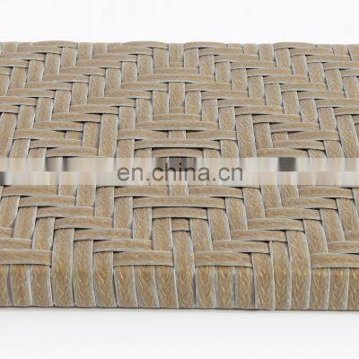 Wholesale pe Flat Synthetic Rattan Furniture Sofa Set Synthetic Rattan Roll photo-5