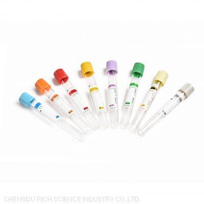 EDTA Tube Whole Blood Tubes Evacuated Blood Collection EDTA K2/ EDTA K3 Tubes, Test Tube for Blood Sample Colletion (CE)