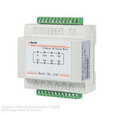 Acrel AMC-16 DETT 6 Channel Multi Channels Dc Power Meter with LCD Display Widely Used In Base Transceiver Station