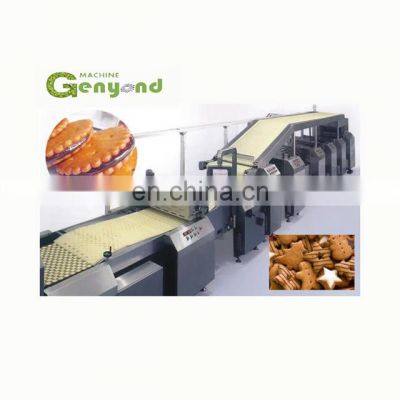 Biscuit Production Automatic Chocolate Enrobing Wafer Biscuit Making Machine