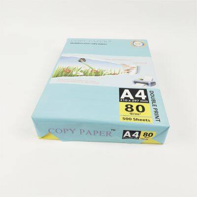 Wholesale office paper type A4 copy paper from Germany manufacturers China 100% pulp A4 paper wahtsapp:+8617263571957