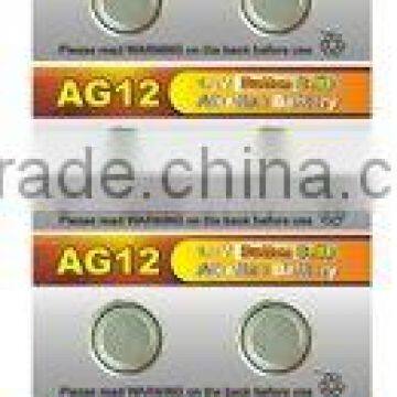 AG12-B10P alkaline coin button battery