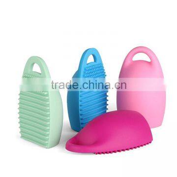 4 Colors Brush Egg Cleaning Makeup Washing Brush,Silicone Cosmetic Clean Tools for Makeup Brushes Travel Life photo-5