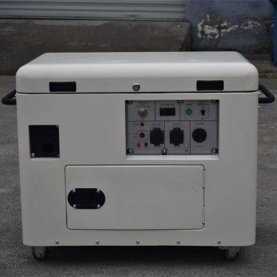 7.5kw three phase silent gasoline generator 8kva low noise petrol generator 8kw canpoy gasoline generator