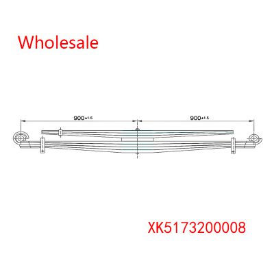 XK5173200008 Heavy Duty Vehicle  Rear Axle Parabolic Spring Wholesale For Foton