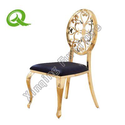 Modern Hotel Dining Chair Banquet Chairs Stainless Steel Chairs For Wedding