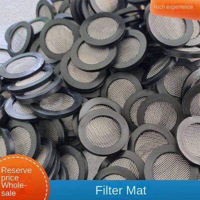 filter screen gasket rubber sealing gasket dn20 rubber filter screen 6 points 304 filter screen 40 mesh sealing elastic yufeng