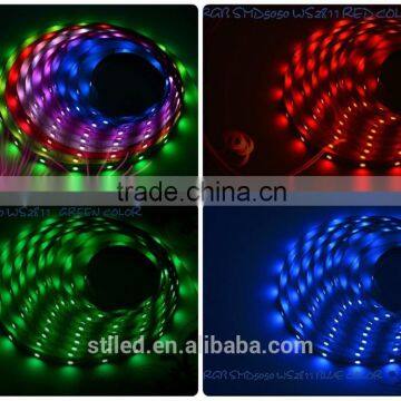 hot sales product RGB SMD5050 WS2811 WS2812 150leds per roll STRIP LED