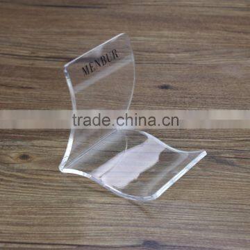 Acrylic Wallet Display Stand Acrylic Purse Display Wallet Shelf Holder Wallet Rack photo-4