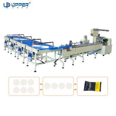 Soap cake unit package automatic flow wrap packing machine packaging equipment