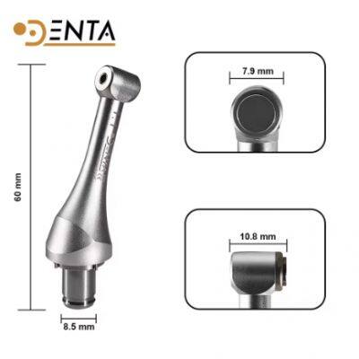 1:1 Mini Contra Angle 4 keys enlarger Head for dental Electric Endo Motor root canal motor Handpiece compatiabe with Eighteeth